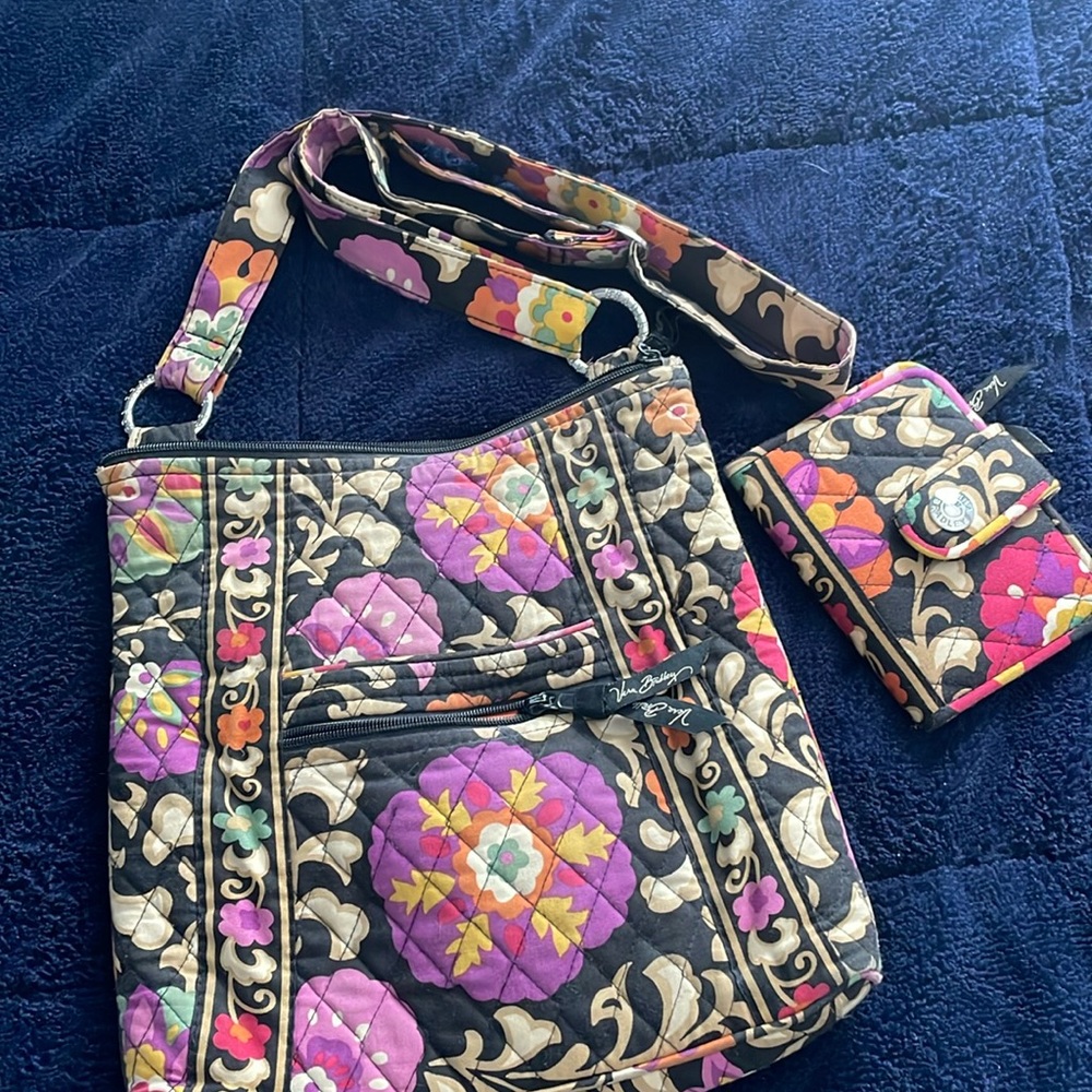 Vera Bradley matching wallet and purse